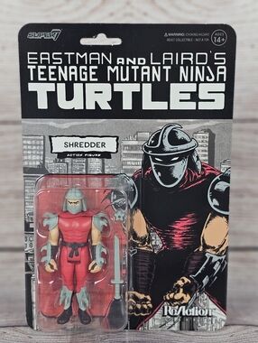 Shredder - Comic Color - TMNT - Wave 11 - ReAction Figures - Super7